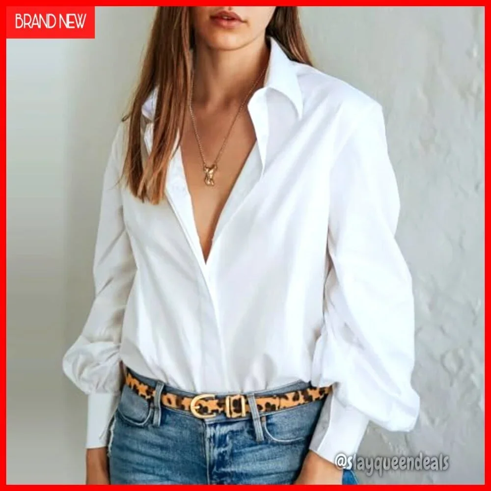 Skinny Faux Leather Belt Gold Buckle 0.7